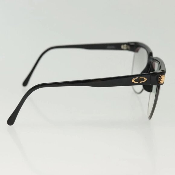 Christian Dior Sunglasses Plastic 2 Set Black Brown Auth BA5045 main image 4